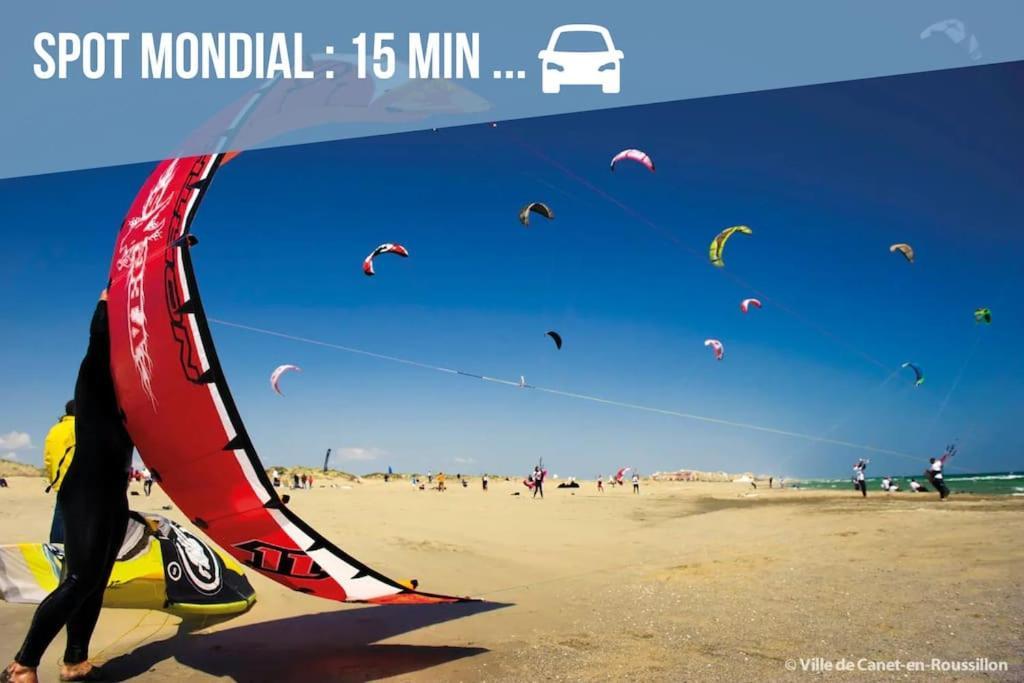 Paradis - Hyper Centre, A Deux Pas De La Mer ! Canet-en-Roussillon Εξωτερικό φωτογραφία